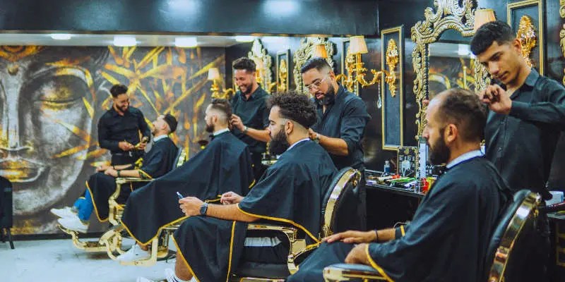 grand opening of infinity barber in marrakech